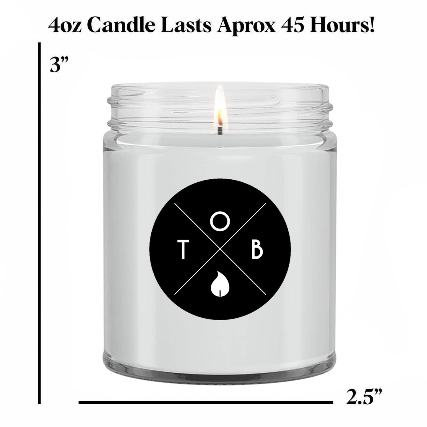 Tobacco and Sandalwood 4oz Soy Candle