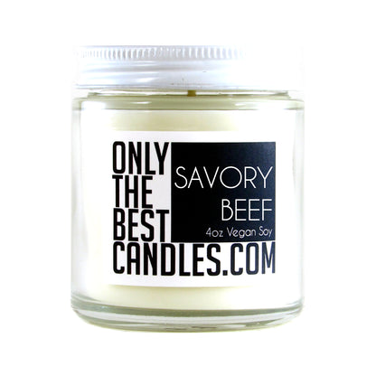 Savory Beef 4oz Soy Candle