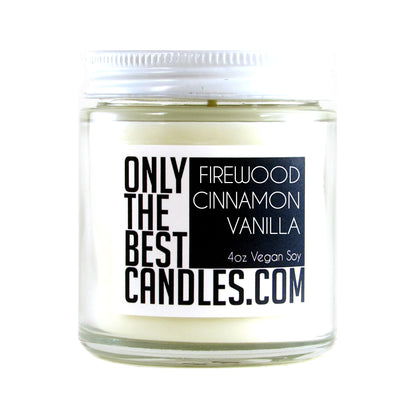 Firewood Cinnamon Vanilla 4oz Candle